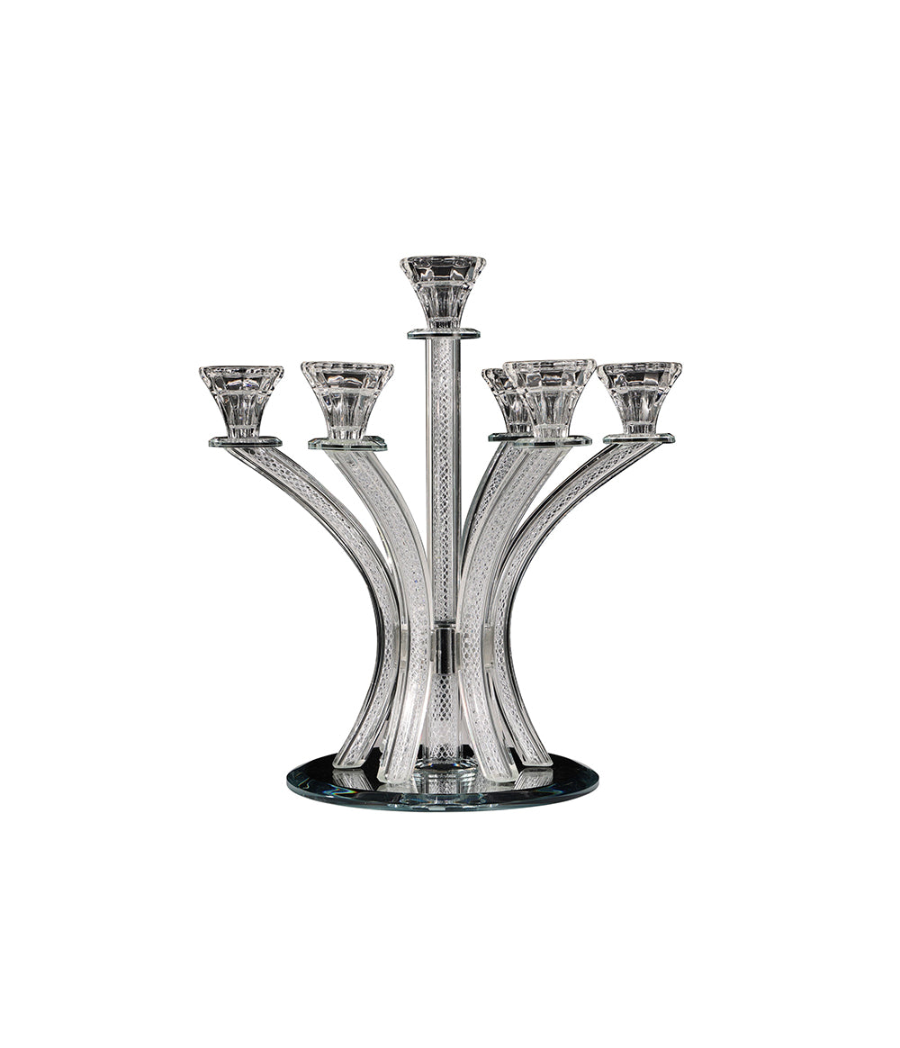 Crystal Candelabra with Inner Net Design 7 Arms