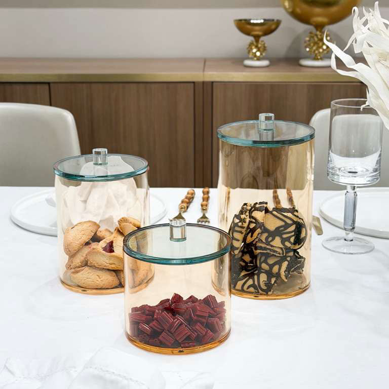 Lucite Amber Collection