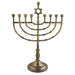 Aristocratic Metal Star of David Menorah