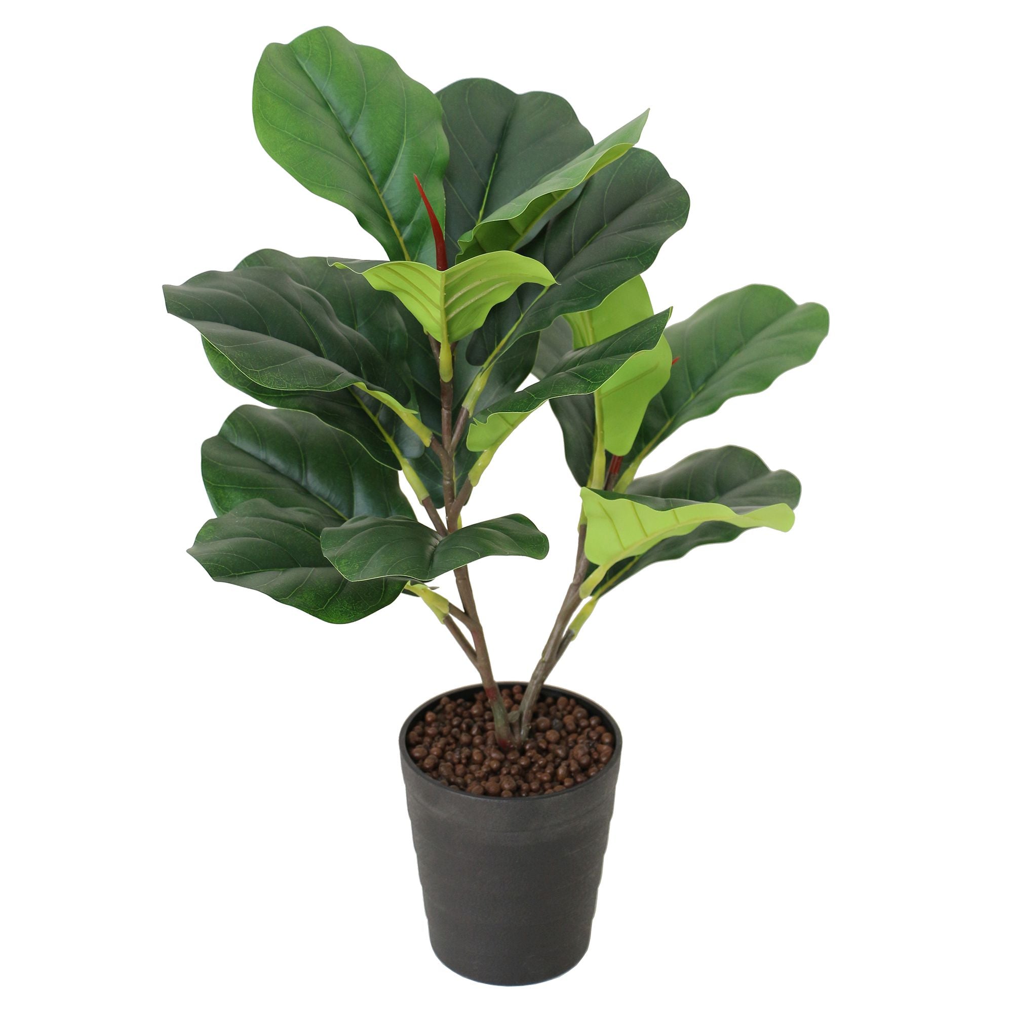 Artificial Fiddle Fig Tree - Greenery Accent