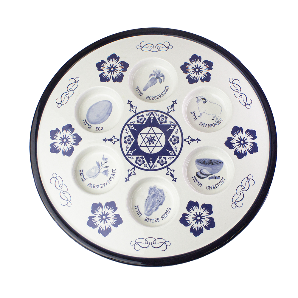 Ceramic Seder Plate