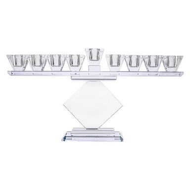 Classical Crystal Menorah