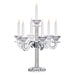 Crystal Candelabra 7 Arms with Crushed Inner Gemstones