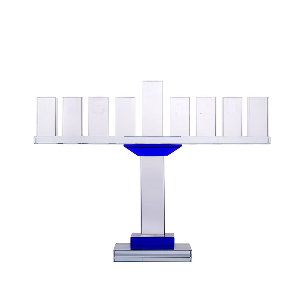 Crystal Menorah Symmetrical