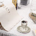 Exquisite Silver Plated Kiddush Cup with Coordinating Tray