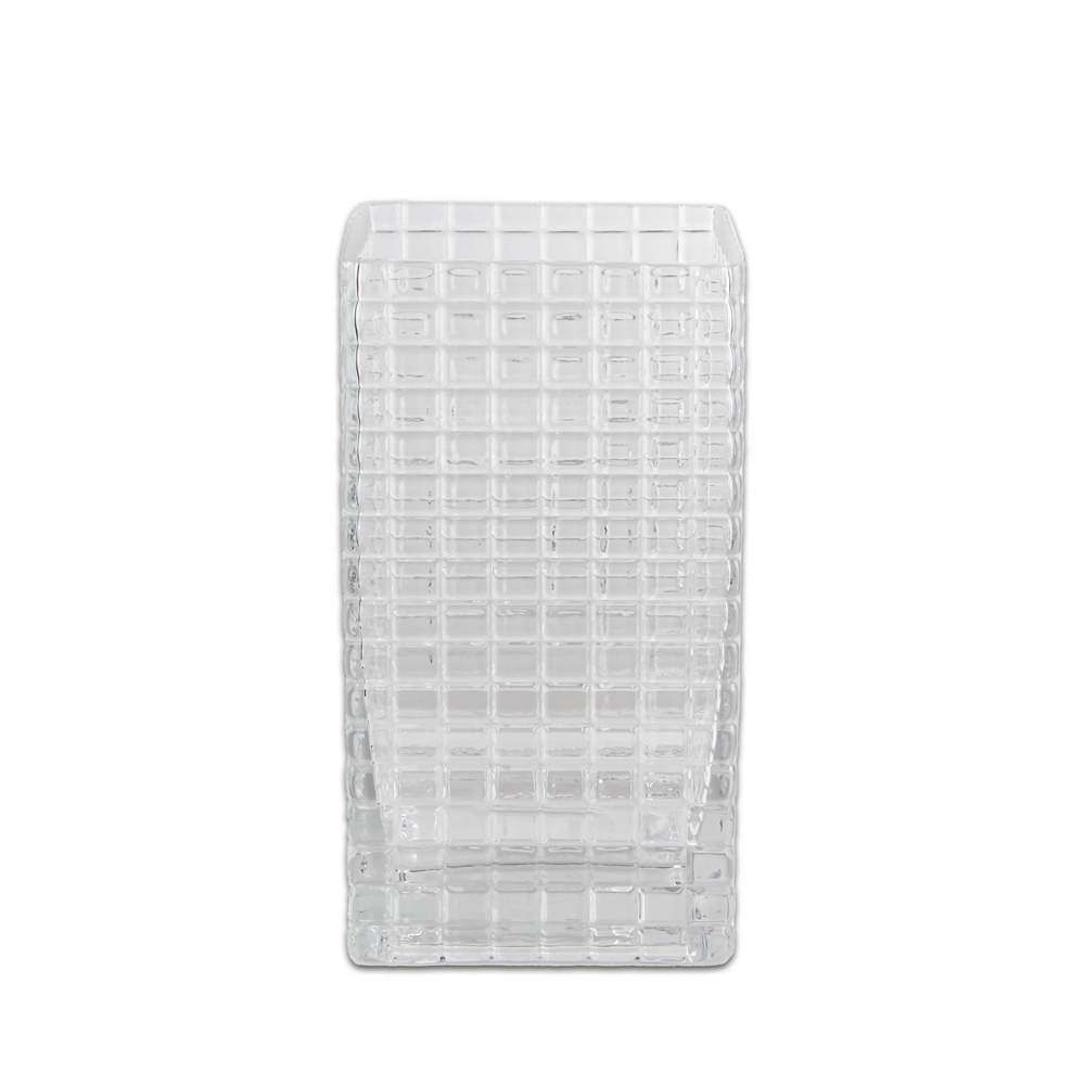 Glass Vase Square Design