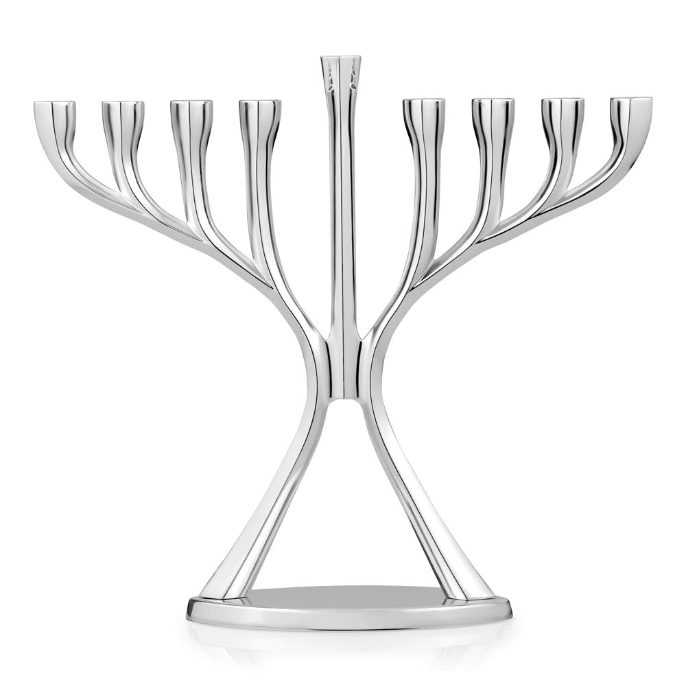 Elegant Metal Menorah