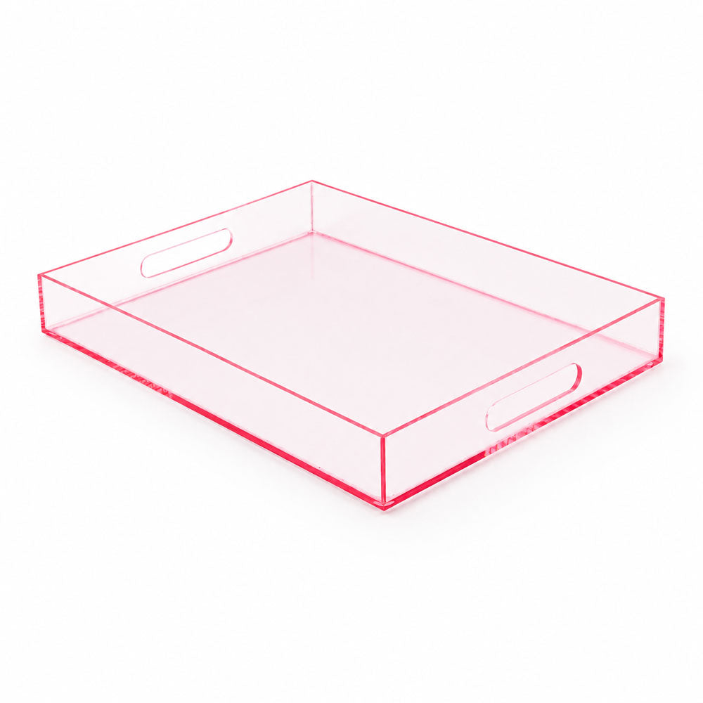 Colored Lucite Tray