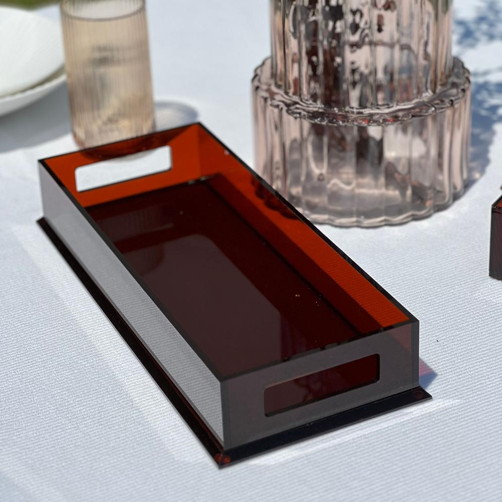 Colored Lucite Tray