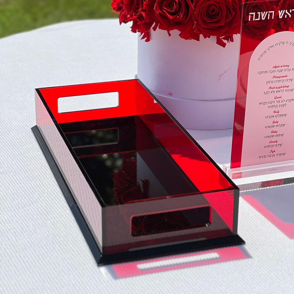 Colored Lucite Tray