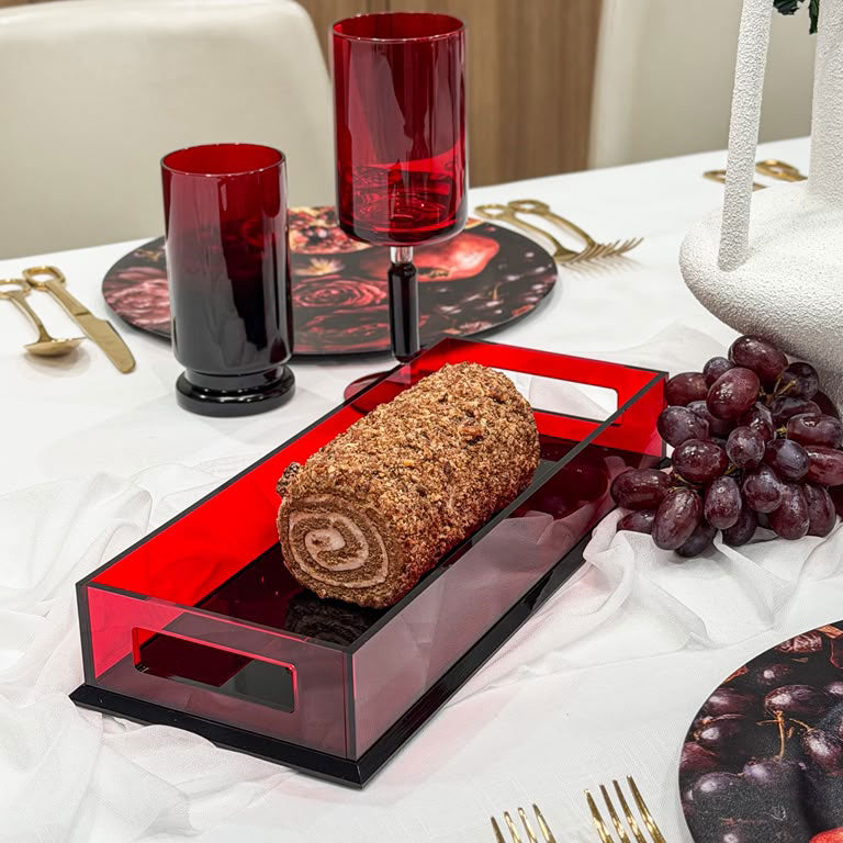 Colored Lucite Tray