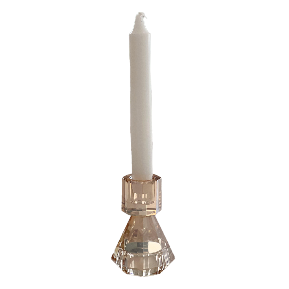 Double Ended Crystal Candlestick