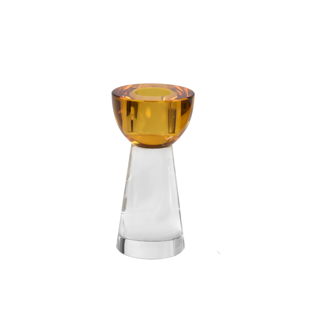 Colored Crystal Candlesticks