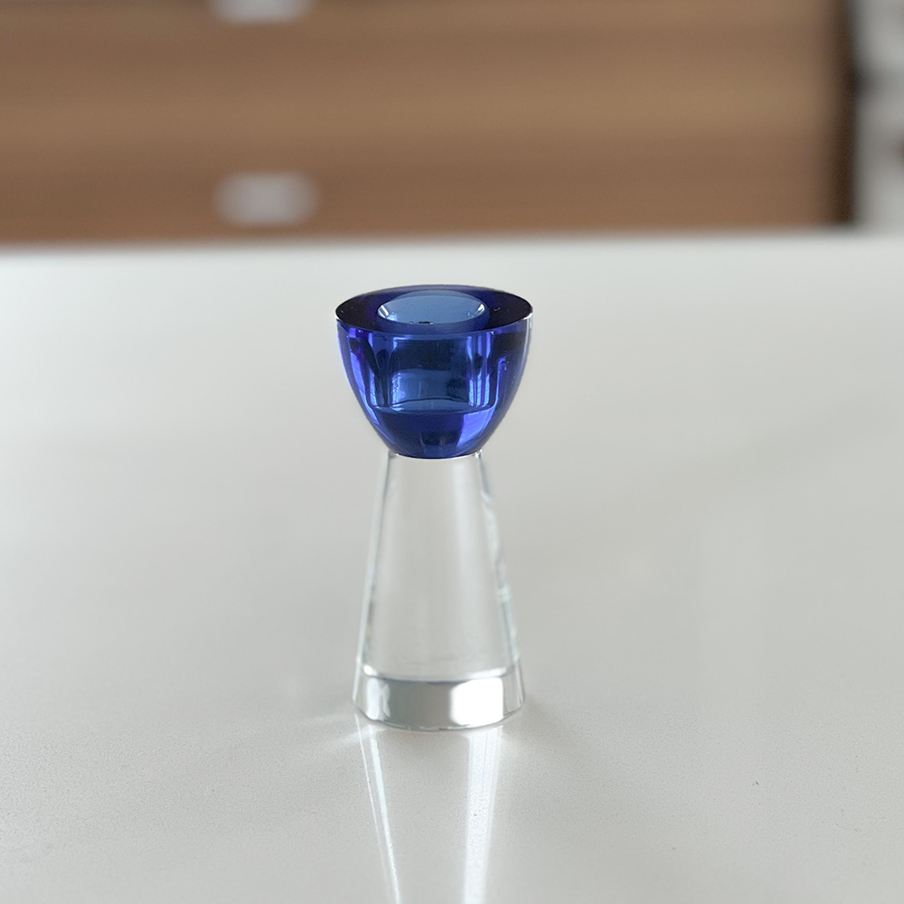 Colored Crystal Candlesticks