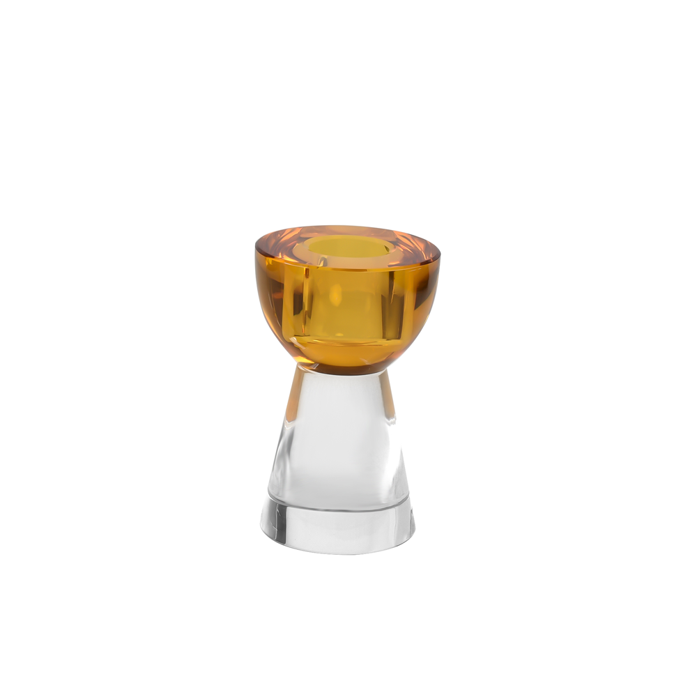Colored Crystal Candlesticks