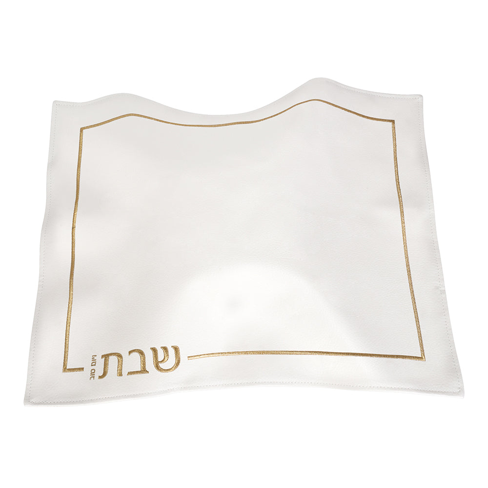 Leatherette Challah Cover with Embroidery