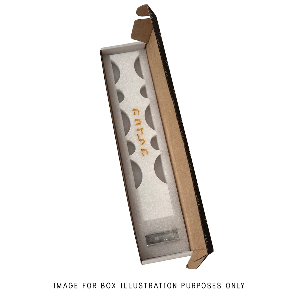 Wavy White Pearl Havdalah Candle