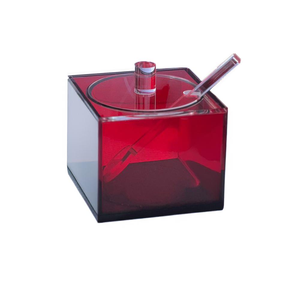 Colored Lucite Honey Dish