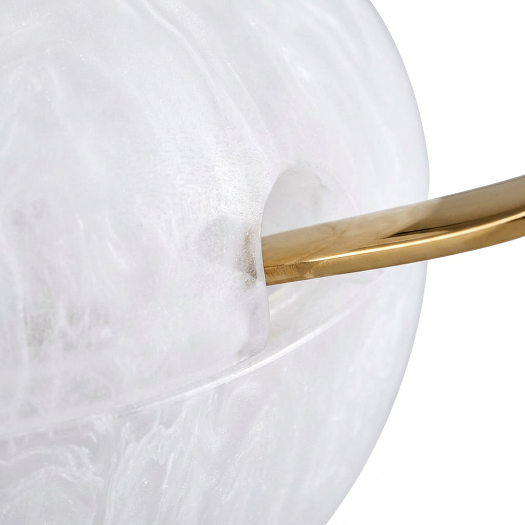 Resin Snow Drift Honey Dish