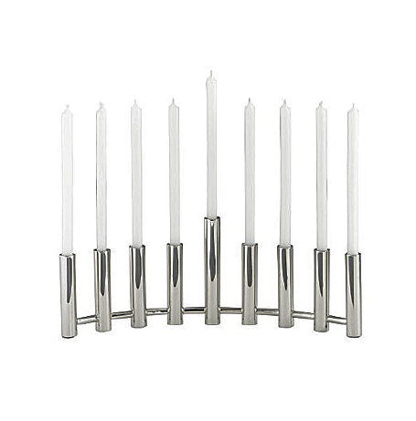 Stainless Steel Menorah