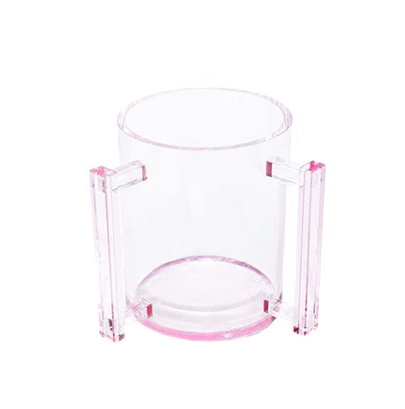 Pink Lucite Wash Cup