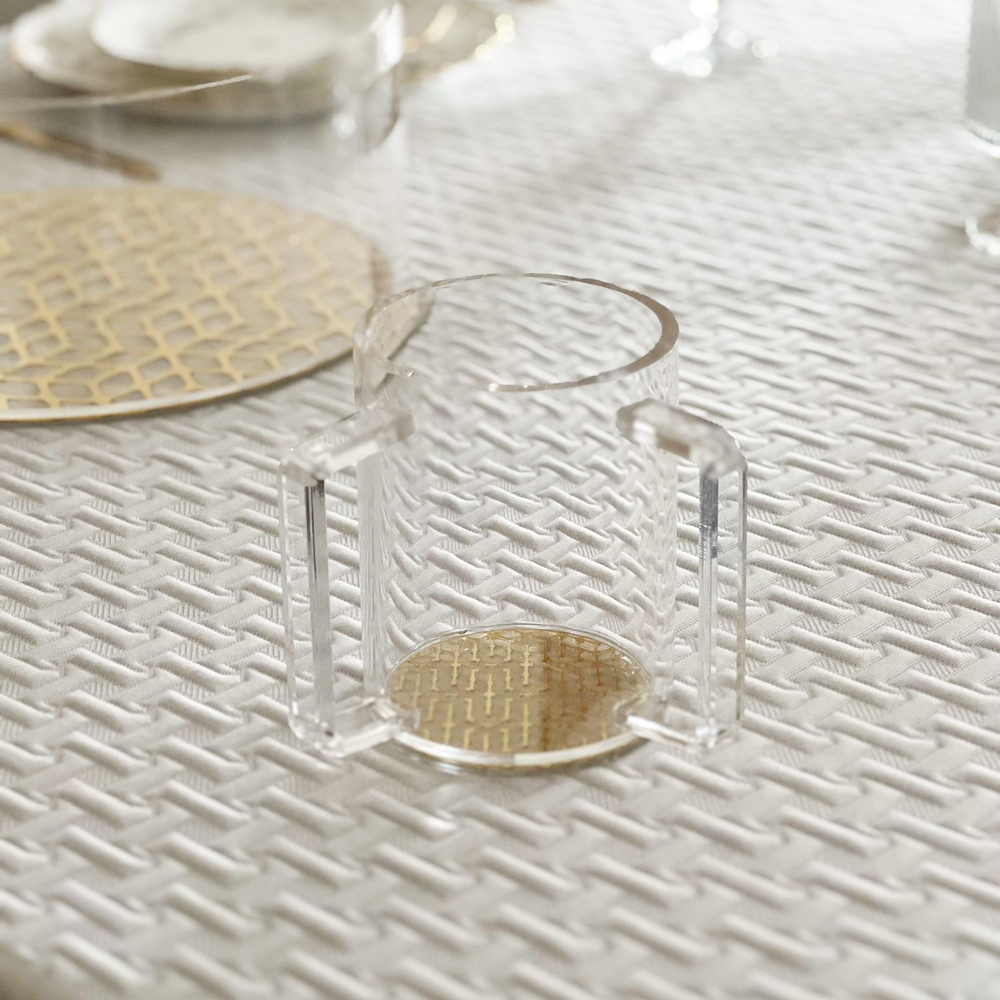 Lucite & Laser Cut Wash Cup