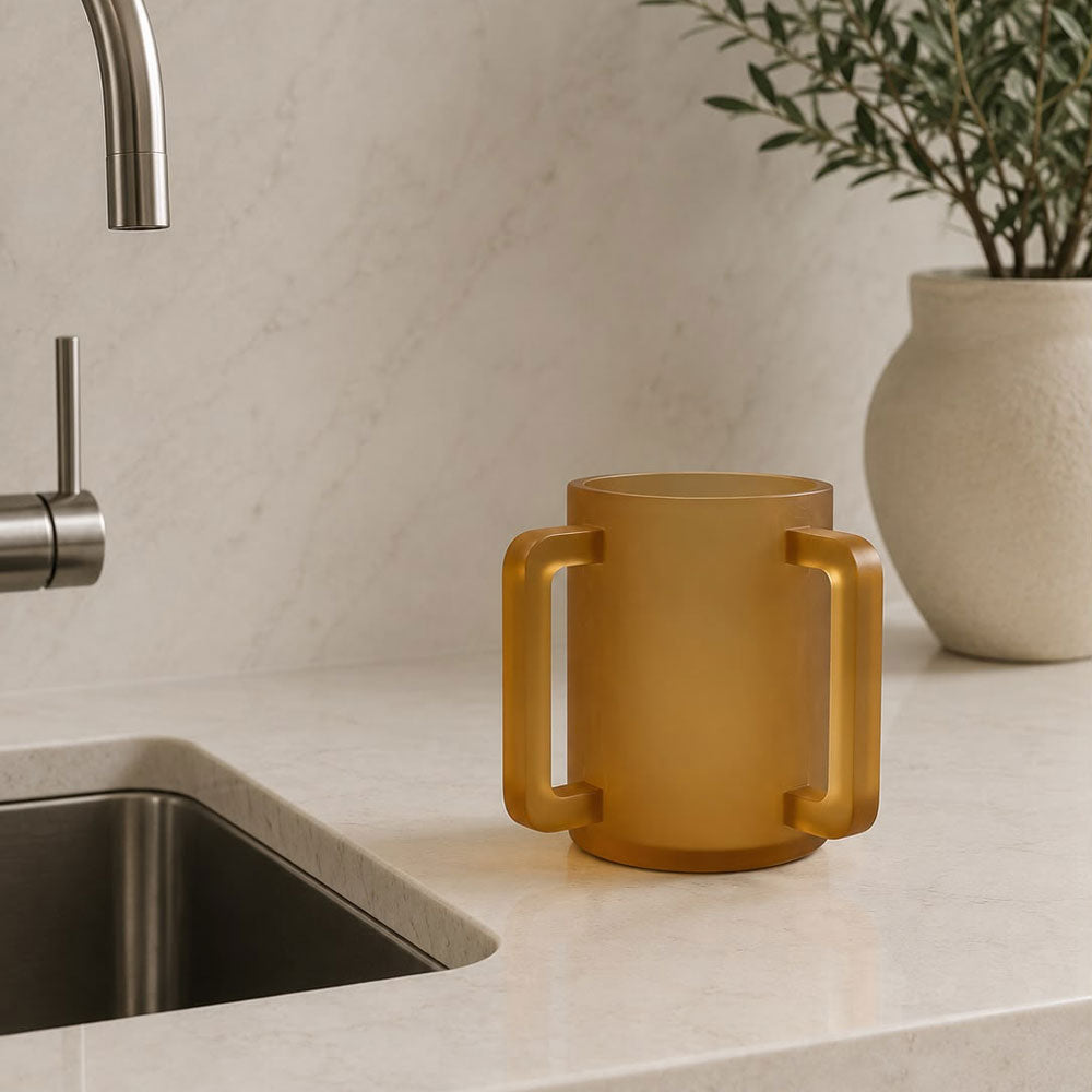 Resin Amber Wash Cup