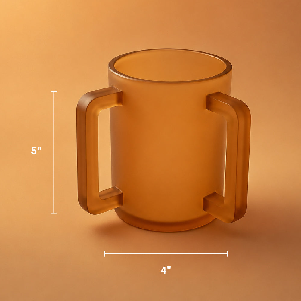 Resin Amber Wash Cup