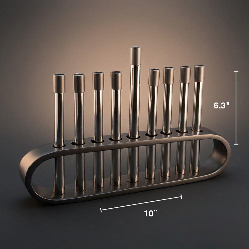 Aluminium Menorah