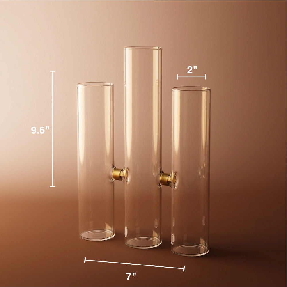Trio Tube Vase