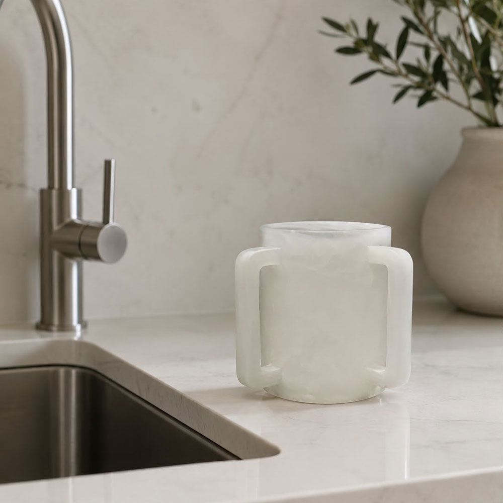 Resin Snow Drift Wash Cup