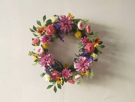 Floral Door Wreath