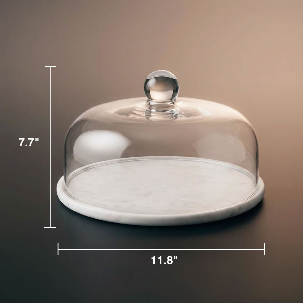 Marble Base Cake Dome