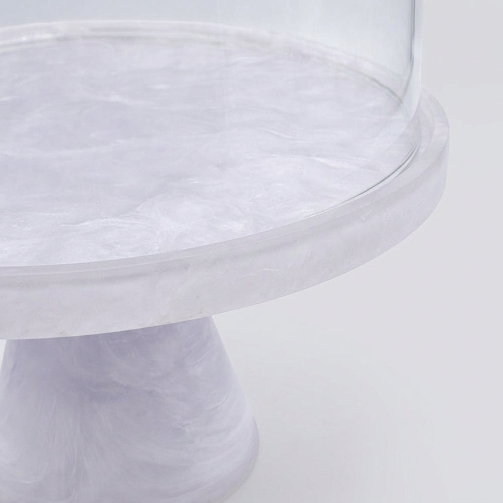 Resin Snow Drift Cake Dome