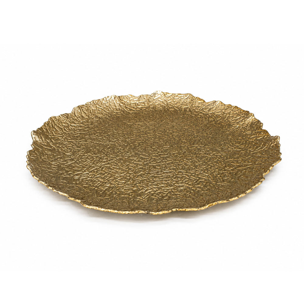 Textured Charger Plates 4pk