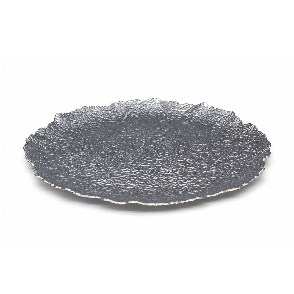 Textured Charger Plates 4pk