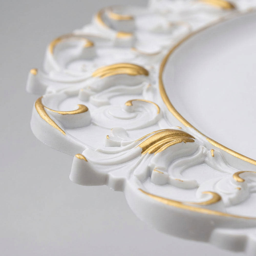 Gold Accent Charger Plates 4pk