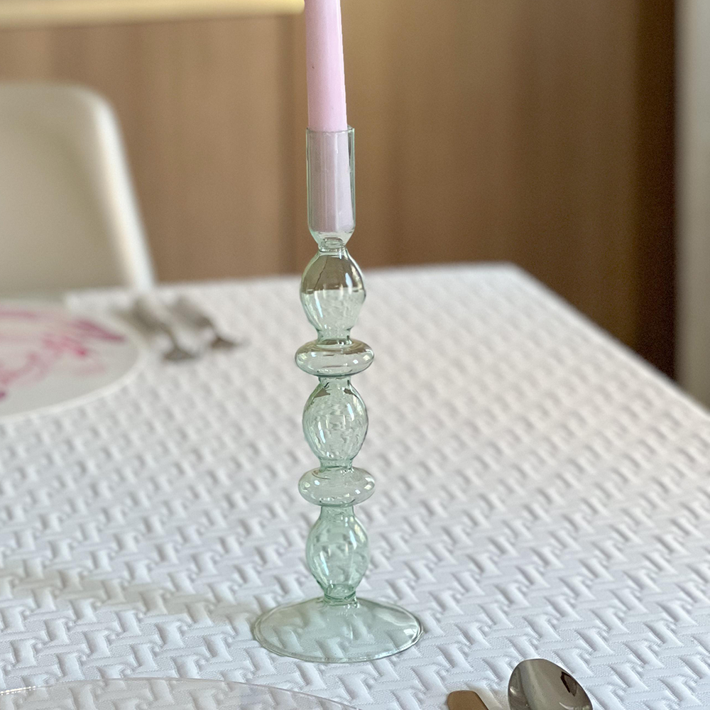 Glass Candle Holder