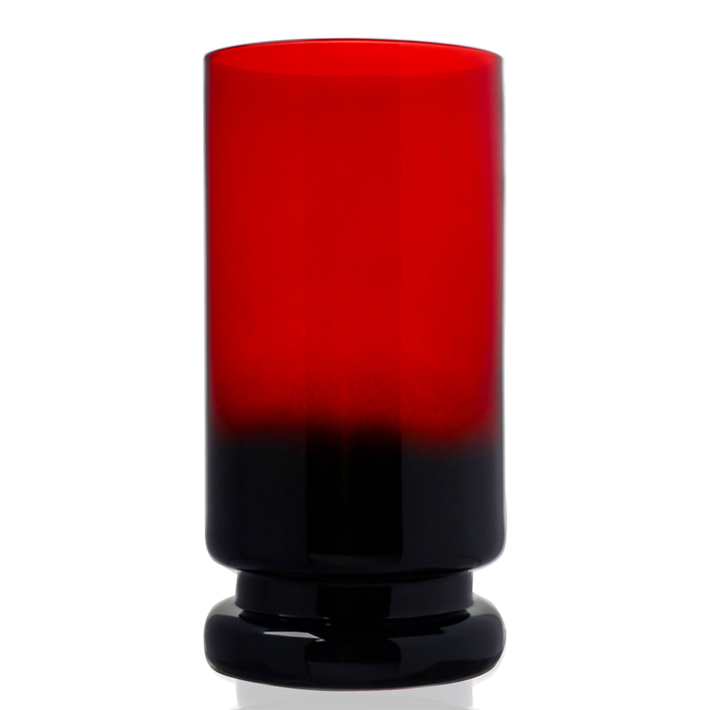 Red & Black Highball Glasses 6pk