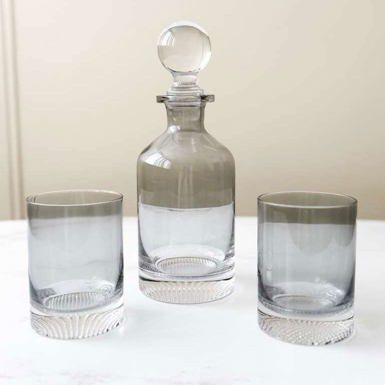 Stained Glass Decanter Set