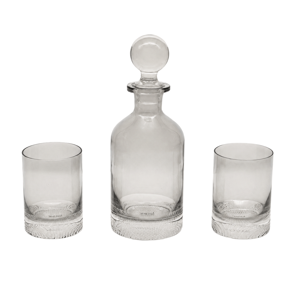 Stained Glass Decanter Set
