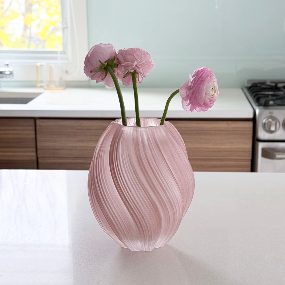 Twisted Swirl Vase