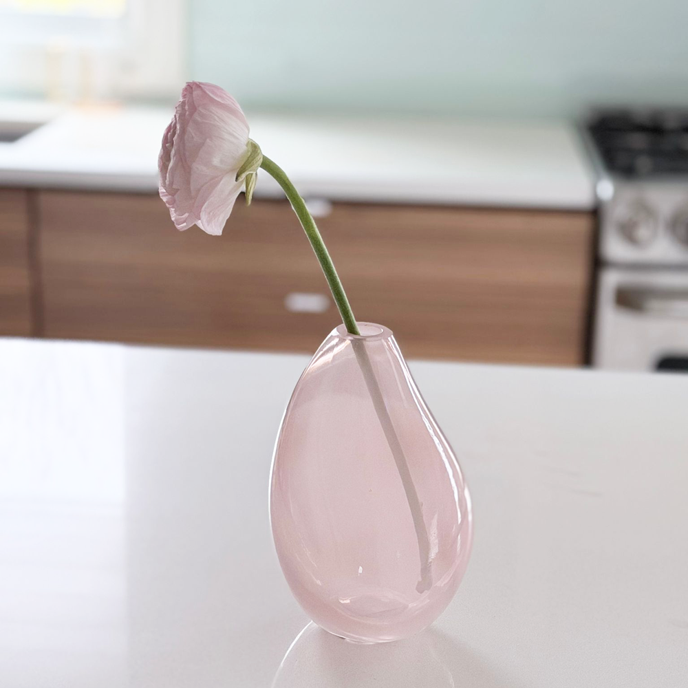 Teardrop Pink Vase