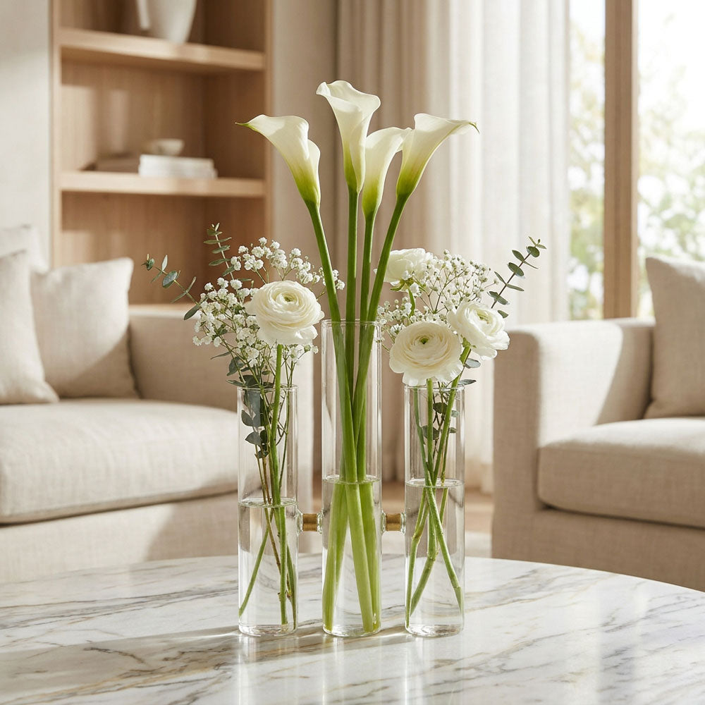 Trio Tube Vase