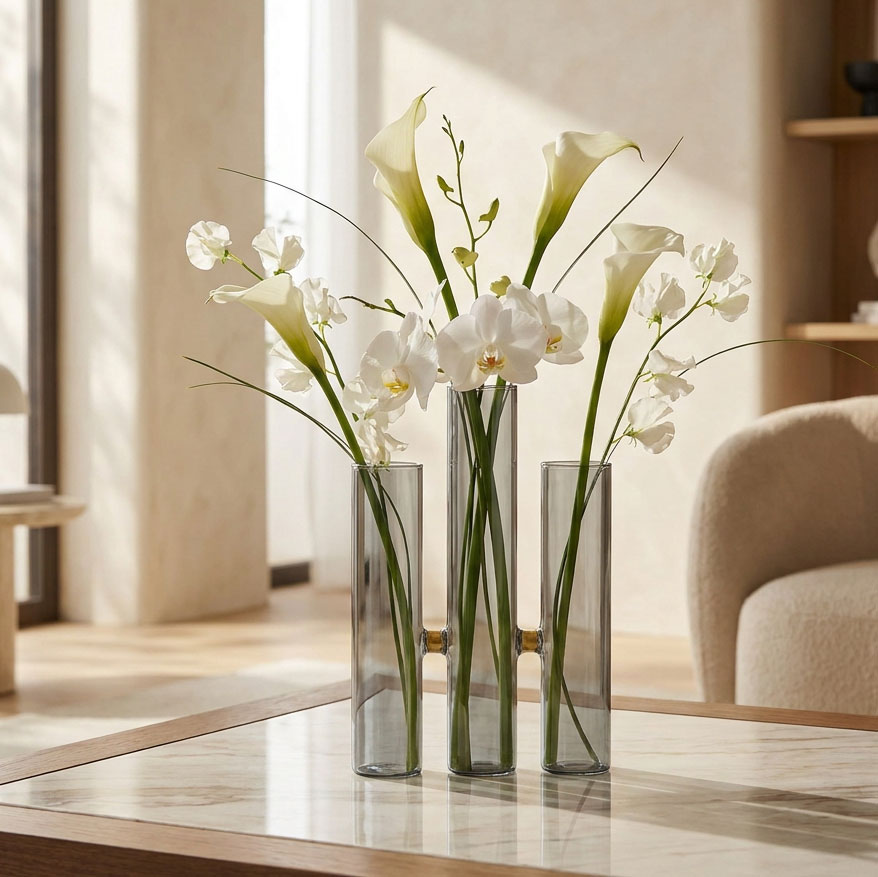 Trio Tube Vase