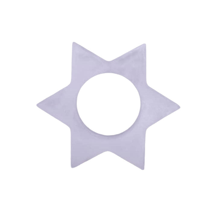 Resin White Swirl Napkin Rings