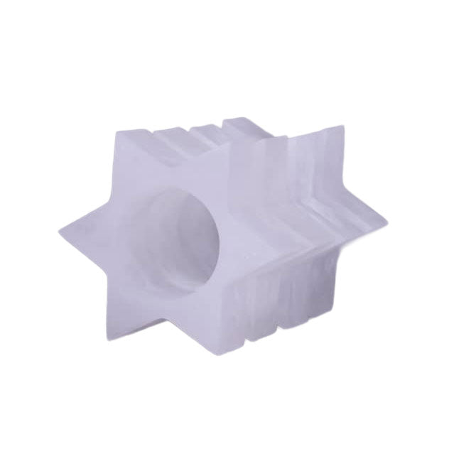 Resin White Swirl Napkin Rings