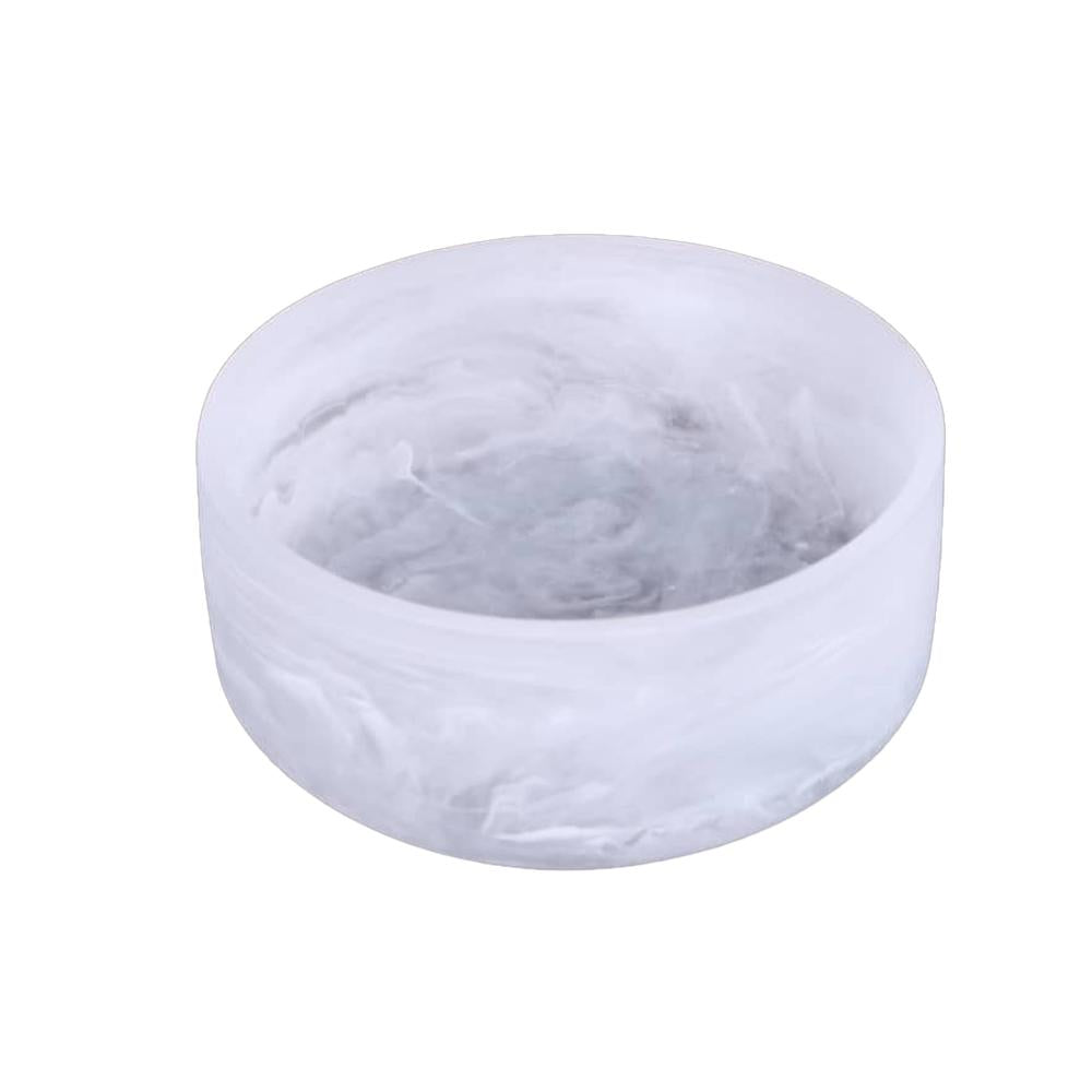 Resin Snow Drift Salad Bowl