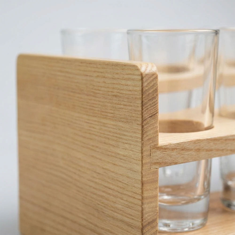 Wooden Shot Flight Set 12pc