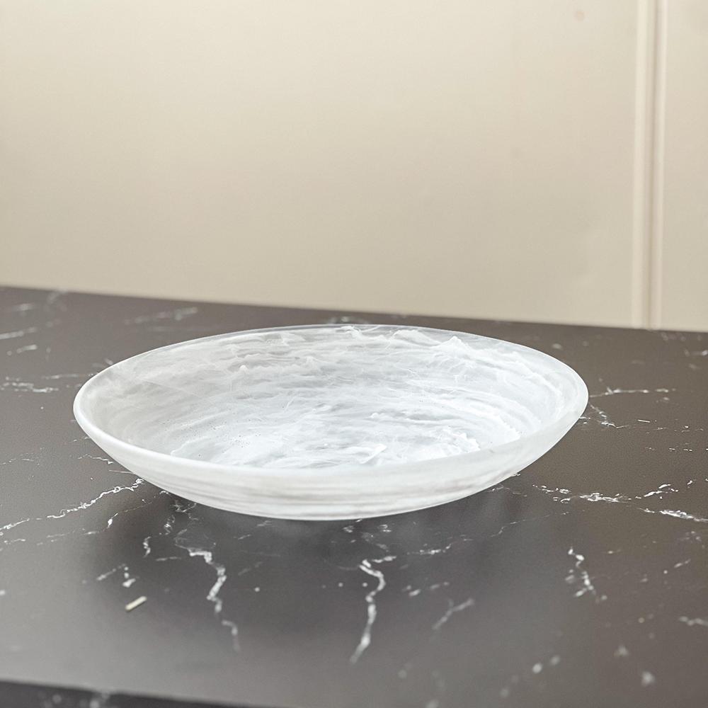 Resin Snow Drift Serving Bowls